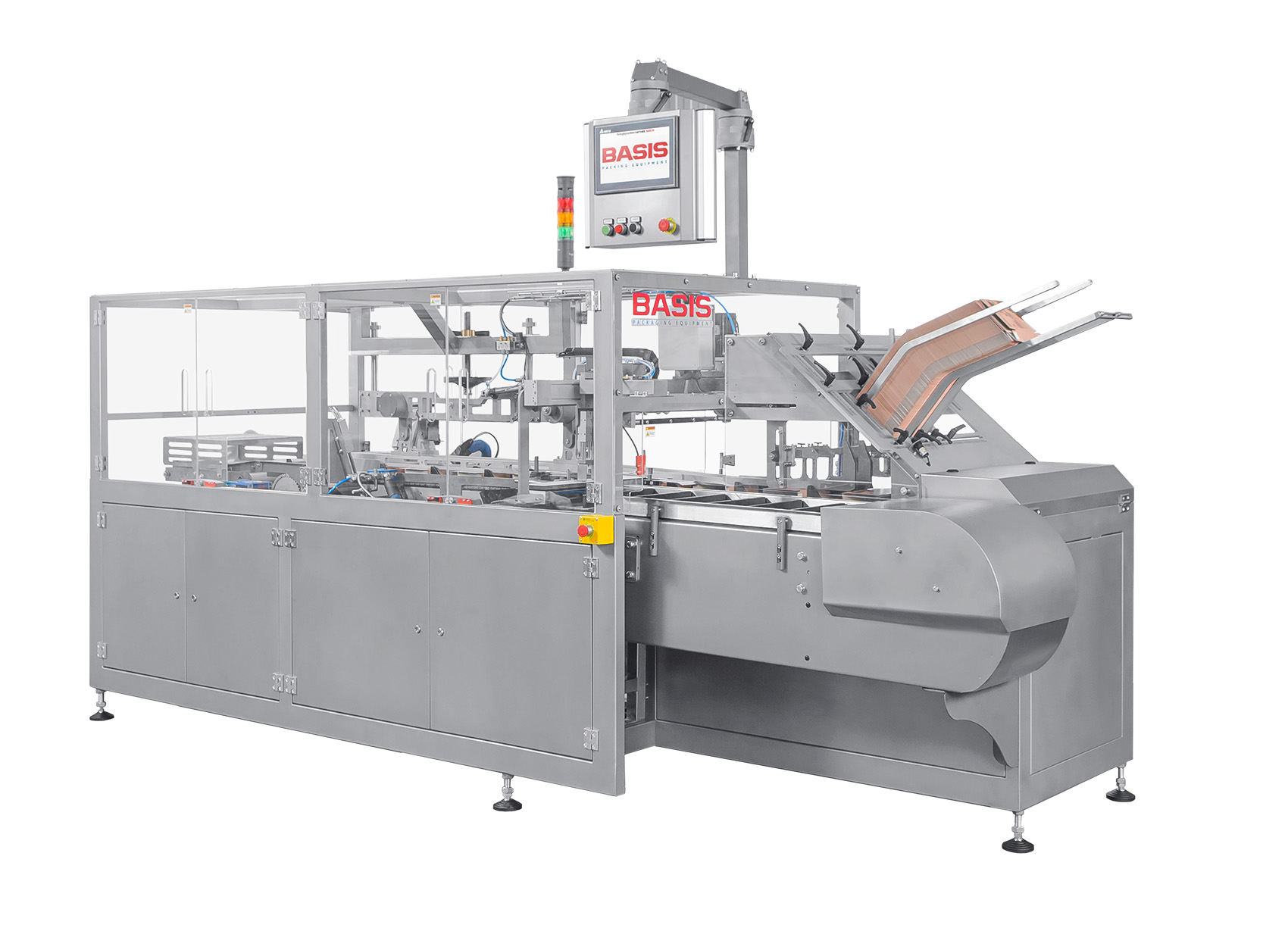 Горизонтальні картонатори типу Intermittent – Basis 50